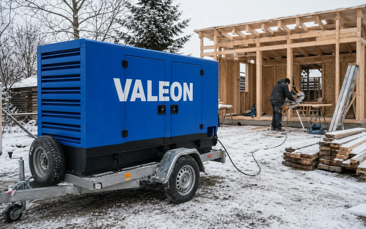 Stavba zahradního domku v zimě: kde vzít proud, když přípojka nestačí