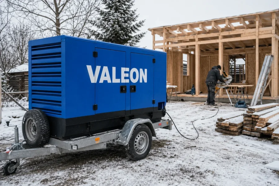 Stavba zahradního domku v zimě: kde vzít proud, když přípojka nestačí