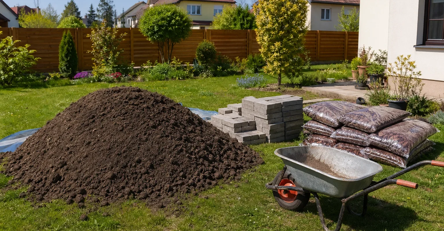 Velký zahradní projekt? Kdy se hlína, kameny a dřevo už do osobáku nevejdou