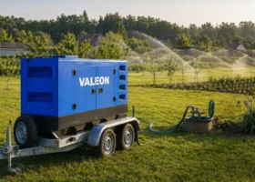 Závlahový systém na velké zahradě: kdy se vyplatí elektrocentrála místo přípojky