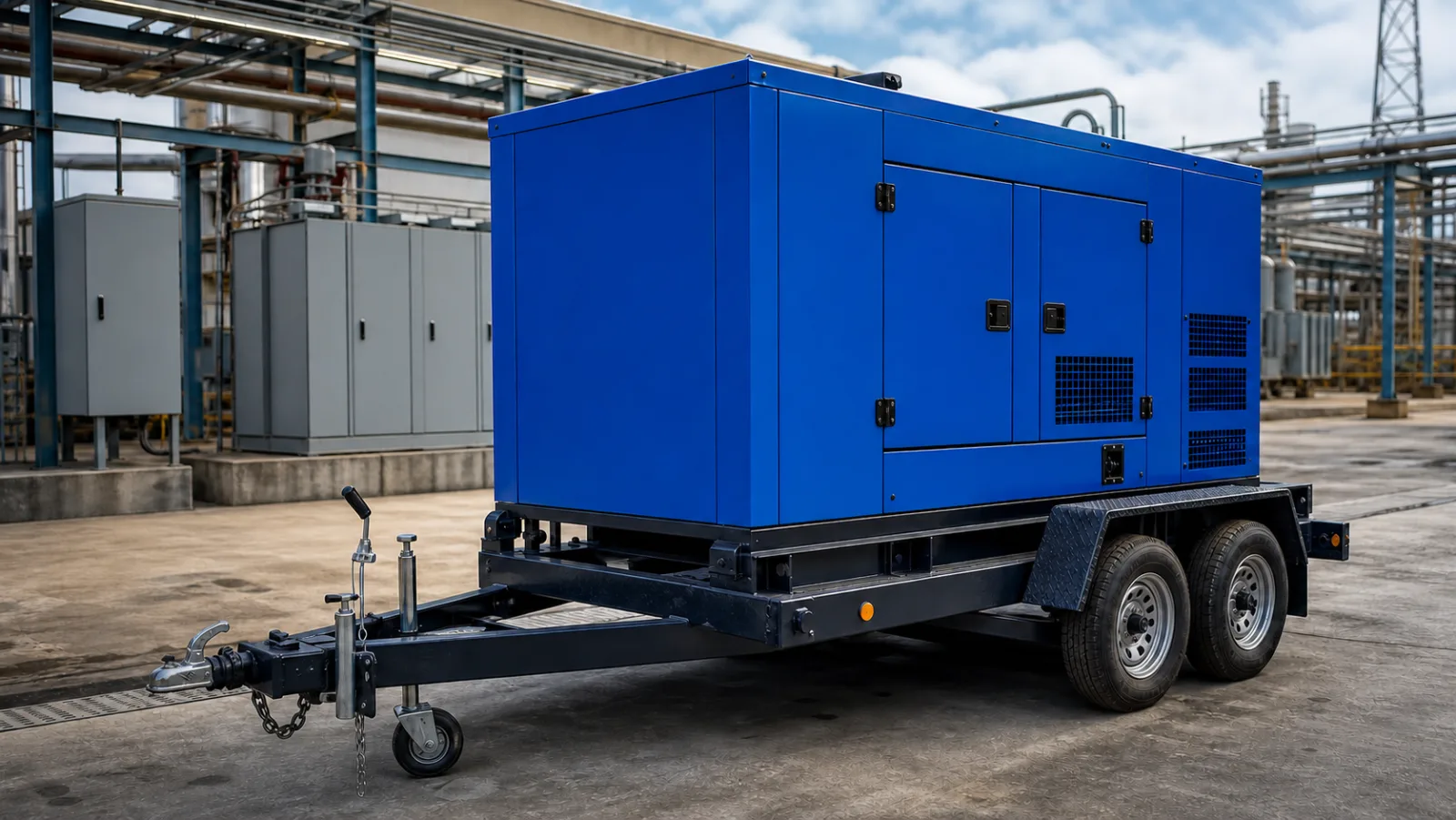 Velkochov a drůbežárna: proč výpadek větrání ohrožuje celý provoz – mobilní elektrocentrála Valeon