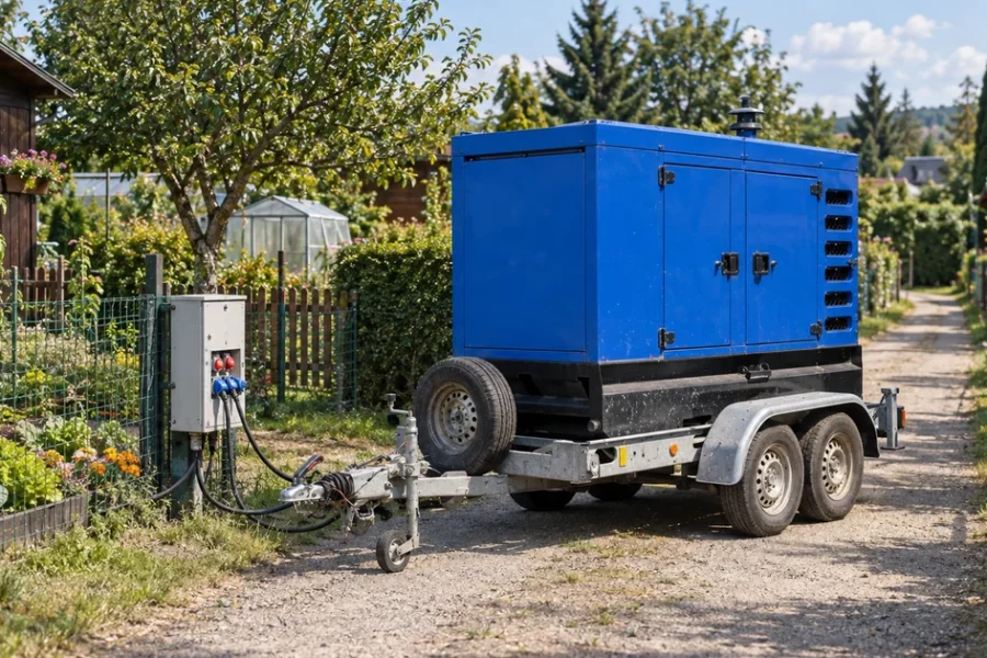 Když společná přípojka kolonie nestačí: kdy se vyplatí sdílená elektrocentrála